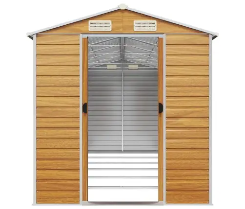 Aiakuur, Helepruun, 191X555X198 cm Tsingitud Teras