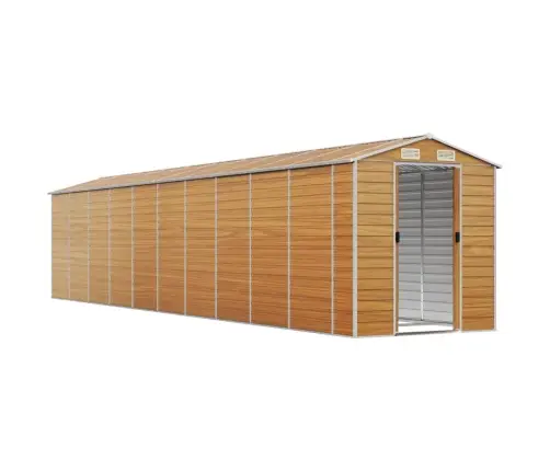 Aiakuur, Helepruun, 191X895X198 cm Tsingitud Teras