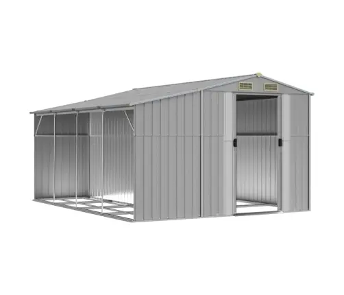 Sodo Pašiūrė, Pilka, 277X365,5X179cm Galvanizuotas Plienas