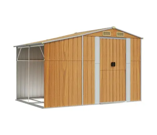 Aiakuur, Helepruun, 277X192,5X179 cm Tsingitud Teras