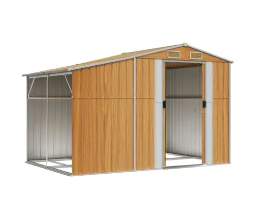 Aiakuur, Helepruun, 277X192,5X179 cm Tsingitud Teras