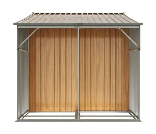 Aiakuur, Helepruun, 277X192,5X179 cm Tsingitud Teras