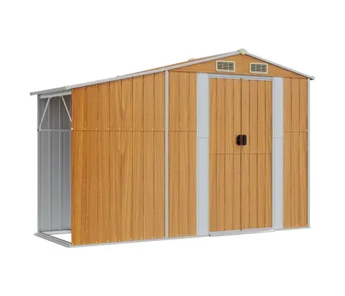 Aiakuur, Helepruun, 277X192,5X179 cm Tsingitud Teras