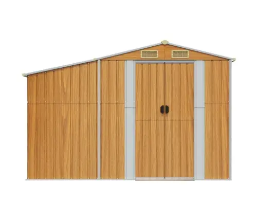 Sodo Pašiūrė, Šviesiai Ruda, 277X279X179cm Plienas