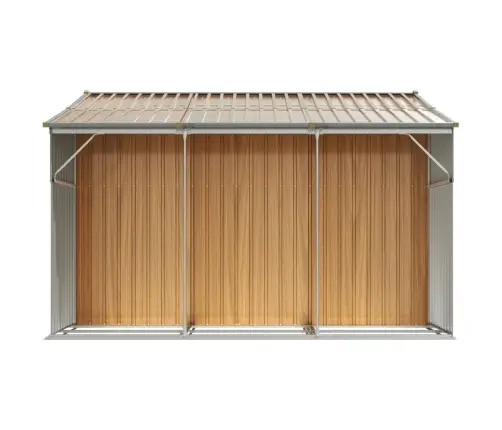 Sodo Pašiūrė, Šviesiai Ruda, 277X279X179cm Plienas