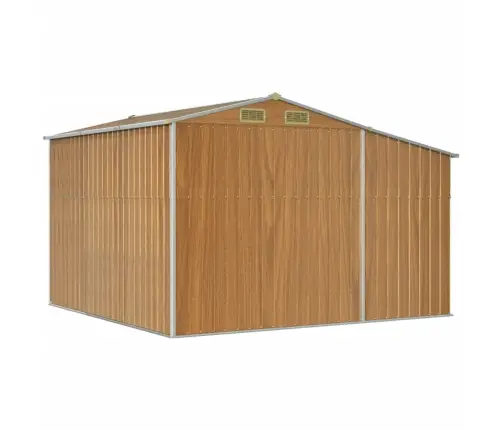 Sodo Pašiūrė, Šviesiai Ruda, 277X279X179cm Plienas