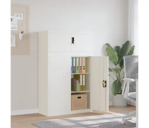 Dokumendikapp, Valge, 90X40X145 cm Teras