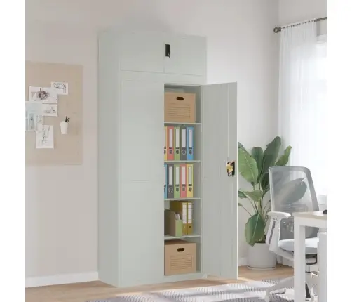 Dokumendikapp, Helehall, 90 X 40 X 220 cm Teras