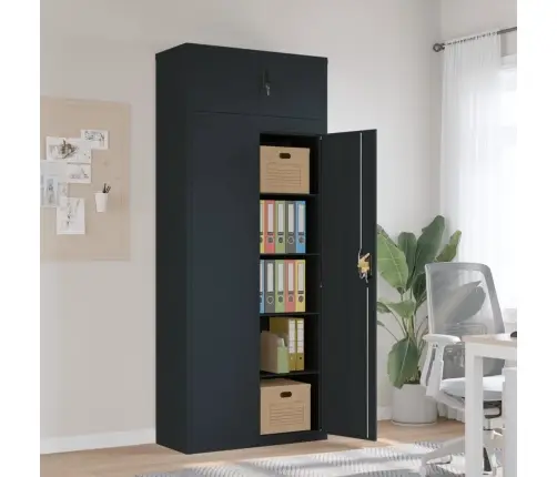 Dokumendikapp, Antratsiithall, 90 X 40 X 220 cm Teras