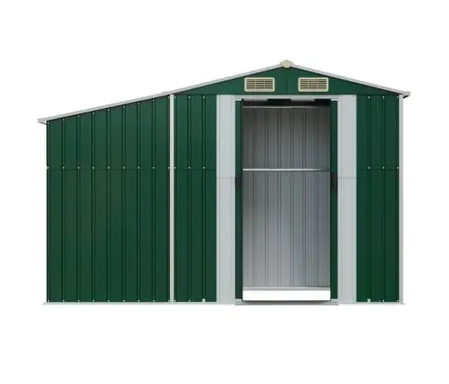 Sodo Pašiūrė, Žalia, 277X93X179cm Galvanizuotas Plienas