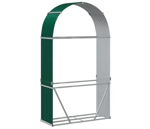 Malkas Statīvs, Zaļš, 120X45X210 Cm, Cinkots Tērauds Vidaxl