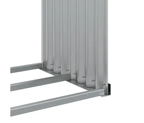 Malkas Statīvs, Zaļš, 120X45X210 Cm, Cinkots Tērauds Vidaxl