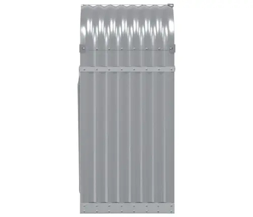 Küttepuude Alus, Helehall, 40 X 45 X 100 cm Tsingitud Teras