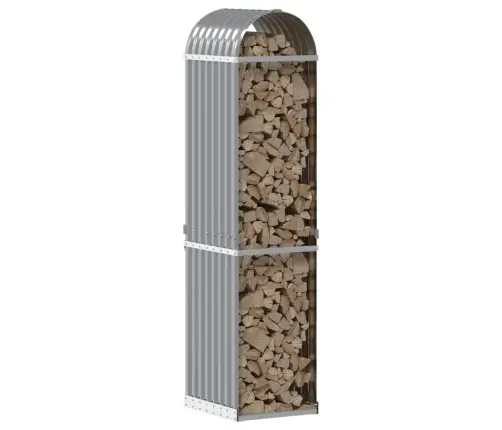 Küttepuude Alus, Helehall, 40X45X170 cm Tsingitud Teras