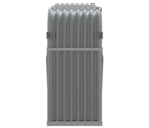 Malkas Statīvs, Gaiši Pelēks, 180X45X100 Cm, Cinkots Tērauds Vidaxl