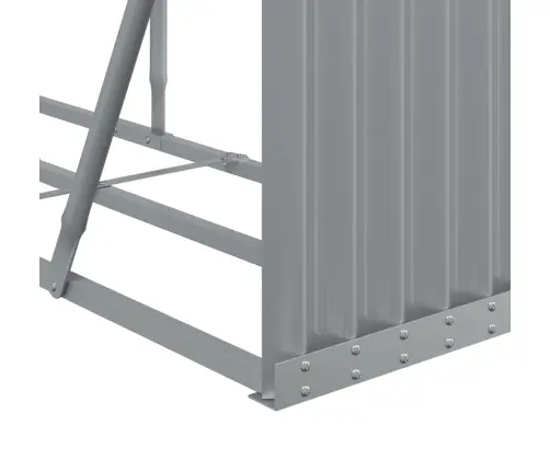 Malkas Statīvs, Gaiši Pelēks, 180X45X100 Cm, Cinkots Tērauds Vidaxl