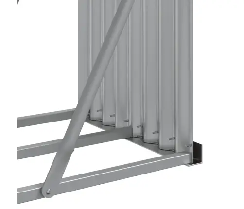 Malkas Statīvs, Gaiši Pelēks, 180X45X100 Cm, Cinkots Tērauds Vidaxl