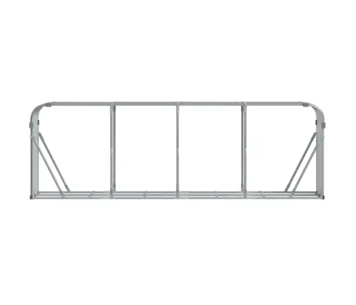 Puuhoidik, Helehall, 300 X 45 X 100 cm Tsingitud Teras