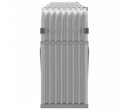 Puuhoidik, Helehall, 300 X 45 X 100 cm Tsingitud Teras