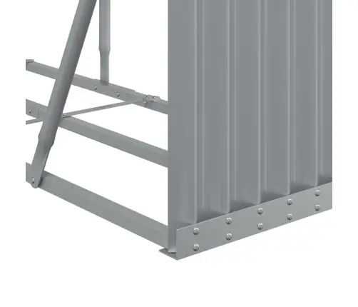 Puuhoidik, Helehall, 300 X 45 X 100 cm Tsingitud Teras