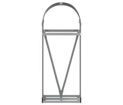 Puuhoidik, Antratsiithall, 40 X 45 X 100 cm Tsingitud Teras