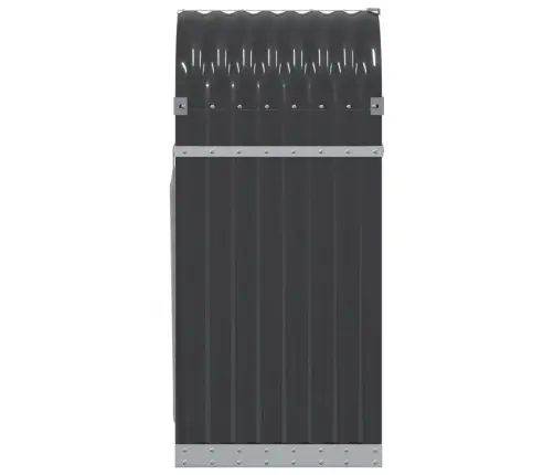 Puuhoidik, Antratsiithall, 40 X 45 X 100 cm Tsingitud Teras