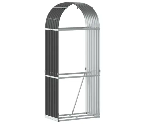 Malkas Turētājs, Antracīta Krāsā, 80X45X190 Cm, Cinkots Tērauds Vidaxl