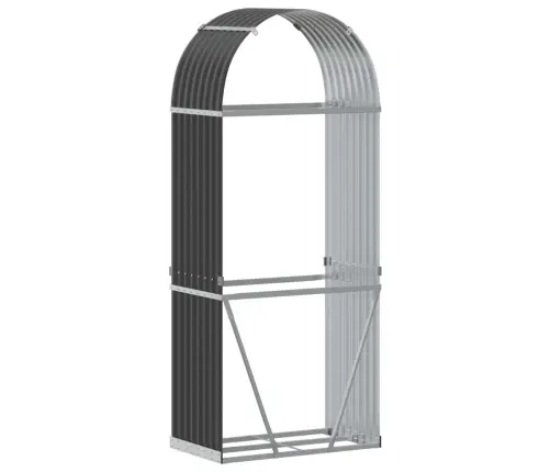 Malkas Turētājs, Antracīta Krāsā, 80X45X190 Cm, Cinkots Tērauds Vidaxl