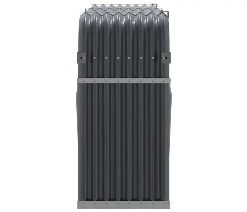 Küttepuude Alus, Antratsiithall, 180X45X100 cm Tsingitud Teras