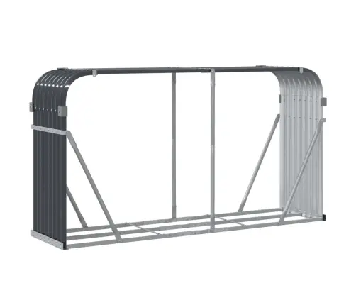 Küttepuude Alus, Antratsiithall, 180X45X100 cm Tsingitud Teras