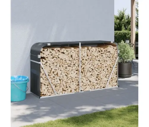 Küttepuude Alus, Antratsiithall, 180X45X100 cm Tsingitud Teras