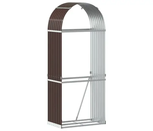 Malkas Statīvs, Brūns, 80X45X190 Cm, Cinkots Tērauds Vidaxl