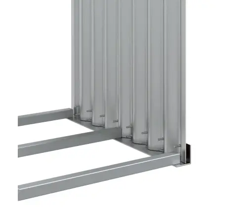 Malkas Statīvs, Brūns, 120X45X100 Cm, Cinkots Tērauds Vidaxl