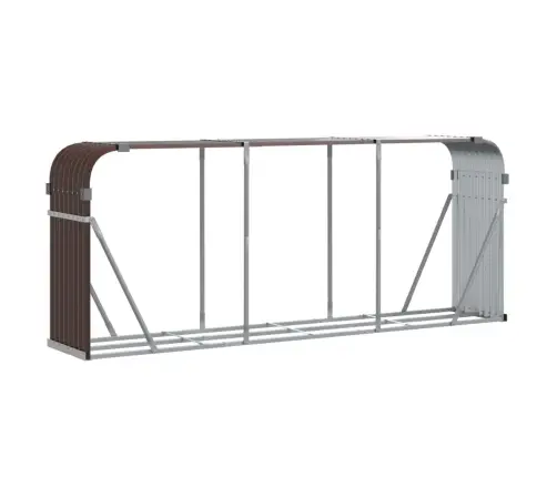 Malkas Statīvs, Brūns, 234X45X100 Cm, Cinkots Tērauds Vidaxl