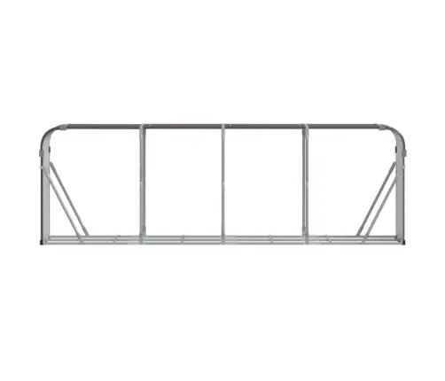 Küttepuude Alus, Pruun, 300 X 45 X 100 cm Tsingitud Teras