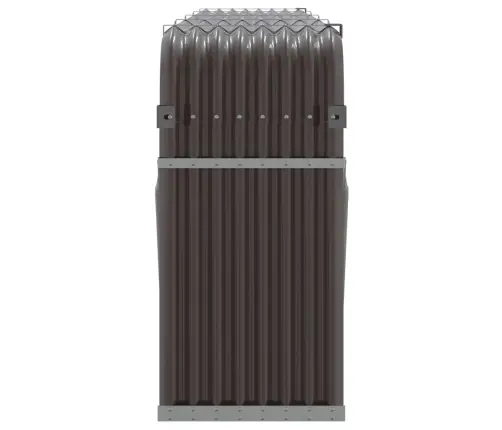 Küttepuude Alus, Pruun, 300 X 45 X 100 cm Tsingitud Teras