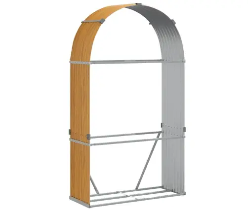 Malkų Stovas, Medžio Išvaizda, 120X45X210cm Galvanizuotas Plienas