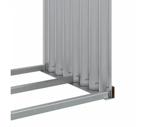 Malkų Stovas, Medžio Išvaizda, 120X45X100cm Galvanizuotas Plienas