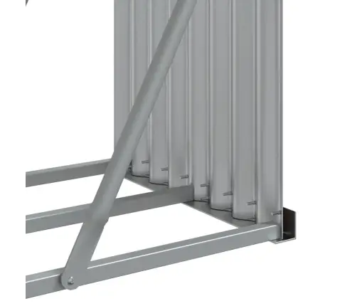 Malkas Statīvs, Koka Izskats, 180X45X100 Cm, Cinkots Tērauds Vidaxl