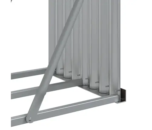 Malkų Stovas, Medžio Išvaizda, 234X45X100cm Galvanizuotas Plienas