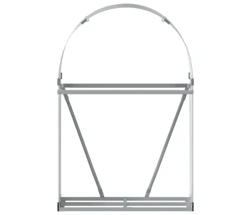 Malkas Statīvs, Sudraba Krāsa, 80X45X120 Cm, Cinkots Tērauds Vidaxl