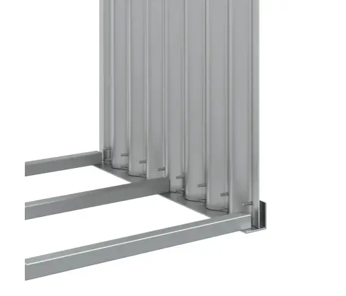 Malkas Statīvs, Sudraba Krāsa, 120X45X140 Cm, Cinkots Tērauds Vidaxl