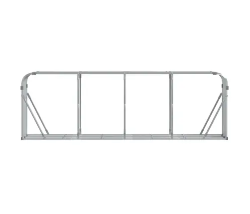 Malkas Statīvs, Sudraba Krāsa, 300X45X100 Cm, Cinkots Tērauds Vidaxl