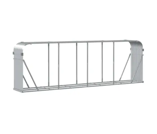 Malkas Statīvs, Sudraba Krāsa, 300X45X100 Cm, Cinkots Tērauds Vidaxl