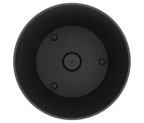 Puķu Kaste Ar Izņemamu Ieliktni, Balta,15/15,3L, Pp Rotangpalma Vidaxl