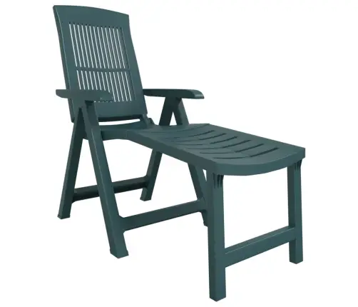 Päevitustool, Roheline, Plast