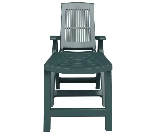 Päevitustool, Roheline, Plast