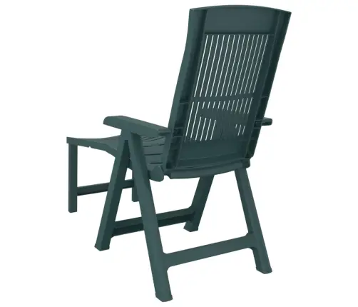 Päevitustool, Roheline, Plast