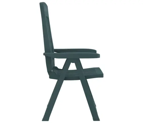 Dārza Nolaižamie Krēsli, 2 Gab., Zaļš, Pp Vidaxl