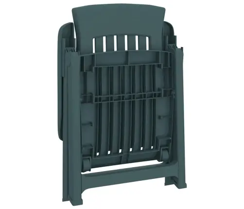 Dārza Nolaižamie Krēsli, 2 Gab., Zaļš, Pp Vidaxl